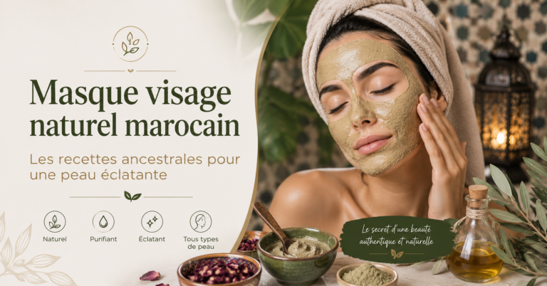 Masque visage naturel marocain : les recettes ancestrales pour une peau éclatante
