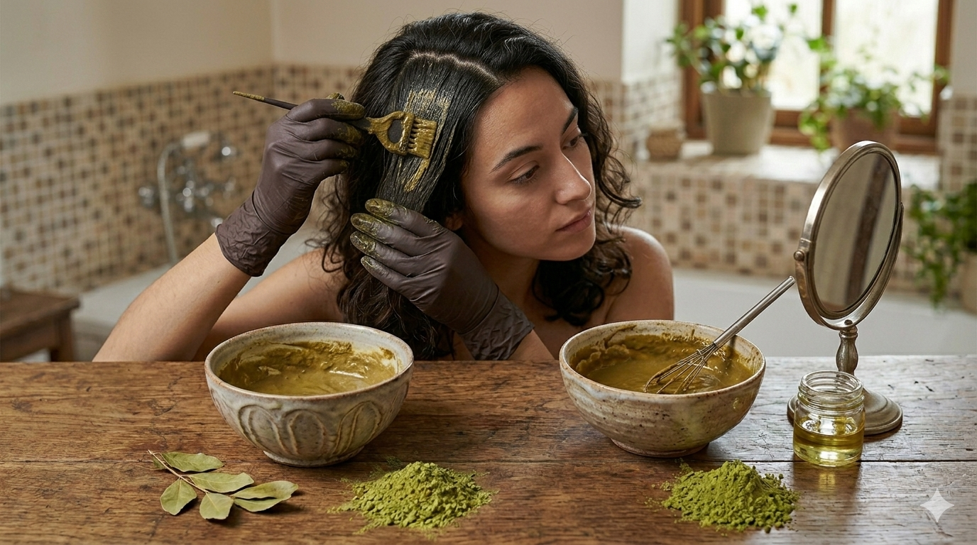 Henné naturel pour les cheveux : coloration, soin et brillance — tout ce que vous devez savoir